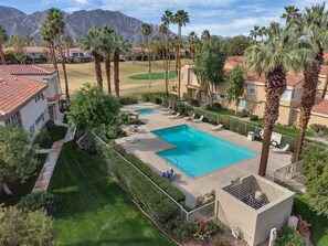 A heated pool - Beautiful 3 Bedroom Condo with Million Dollar Views LQ133 (La Quinta)