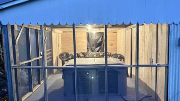 Baignoire à remous extérieure