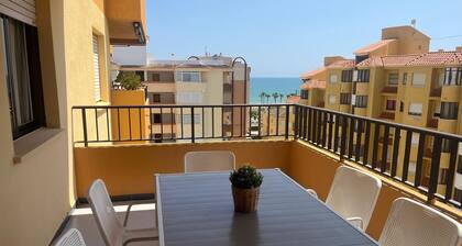 Tamaris playa 7ºC