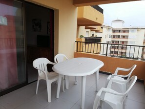 Outdoor dining - Tamaris playa 6ºA (Xeraco Playa)