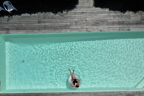 A heated pool - Charming Manor Bay Mont St Michel (Sartilly-Baie-Bocage)