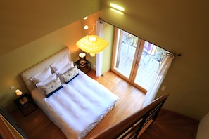 Habitación familiar doble | Sábanas de algodón egipcio y ropa de cama de alta calidad