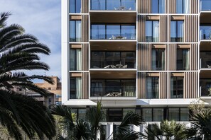 Façade de l’hébergement