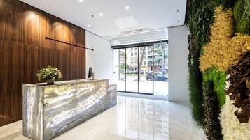 Overnatningsstedets indgangsparti