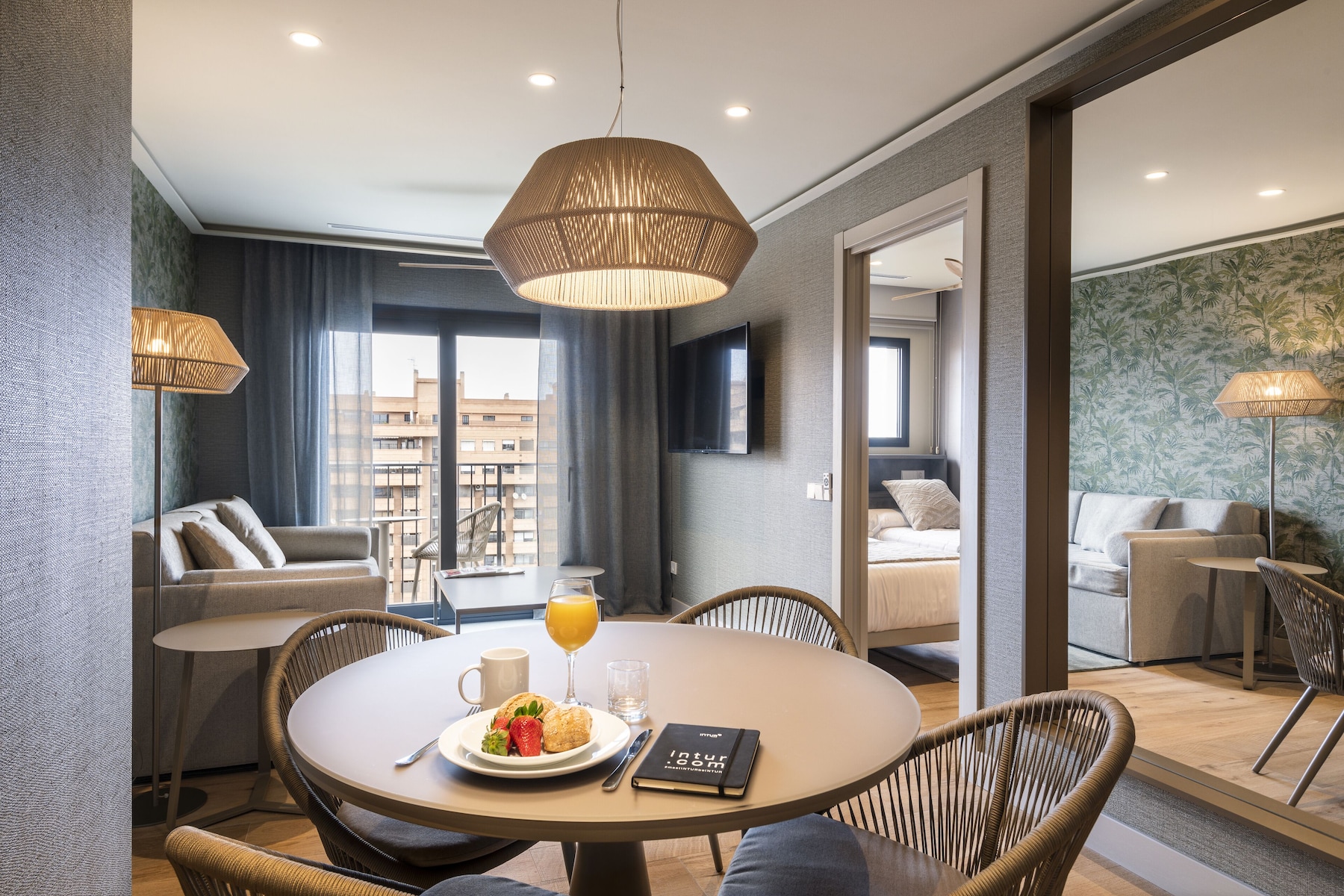 Luxury Apartment, 2 Bedrooms, Balcony, Park View | Down duvets, memory-foam beds, laptop workspace, soundproofing