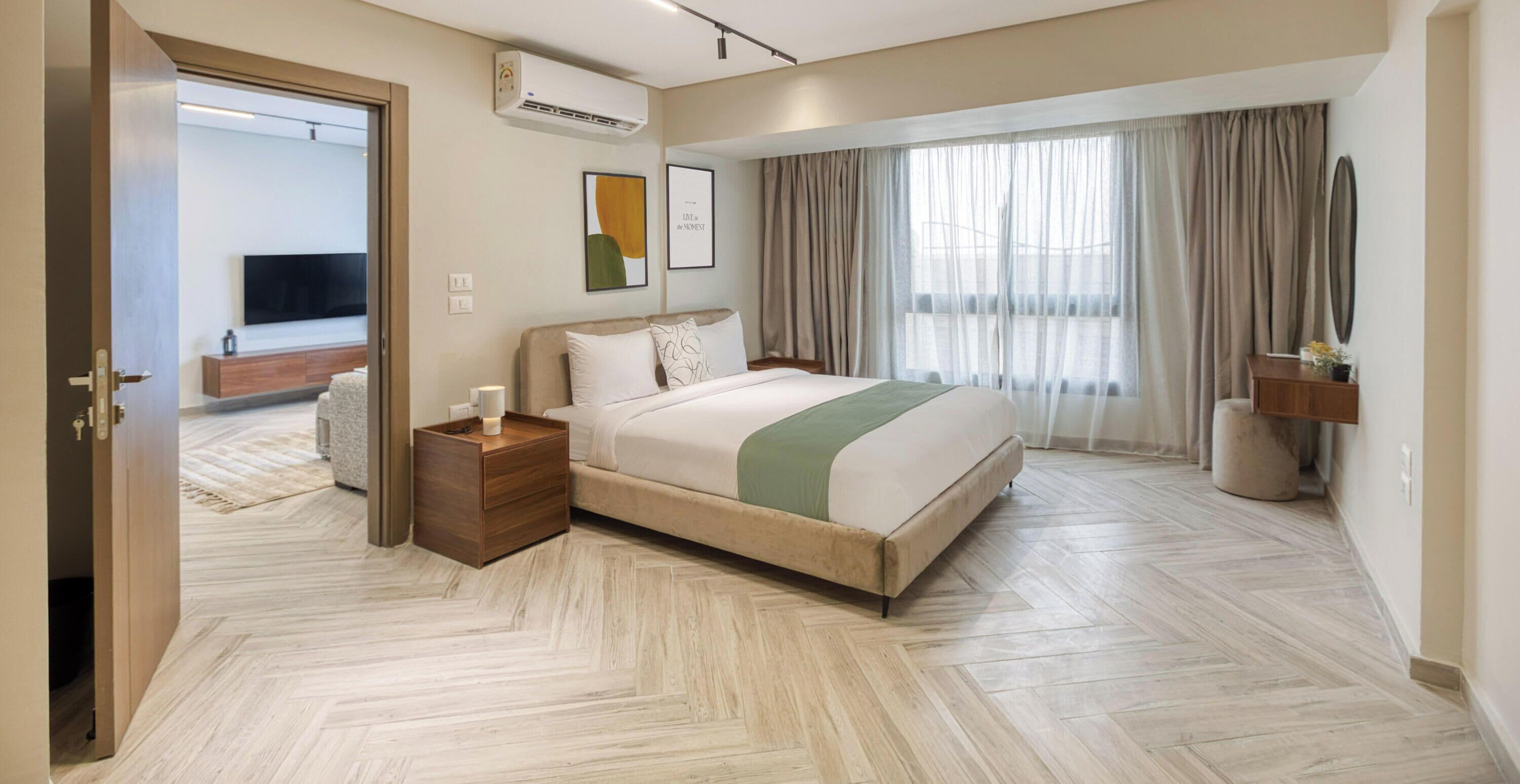 Apartamento luxo | Cofres nos quartos, Wi-Fi de cortesia