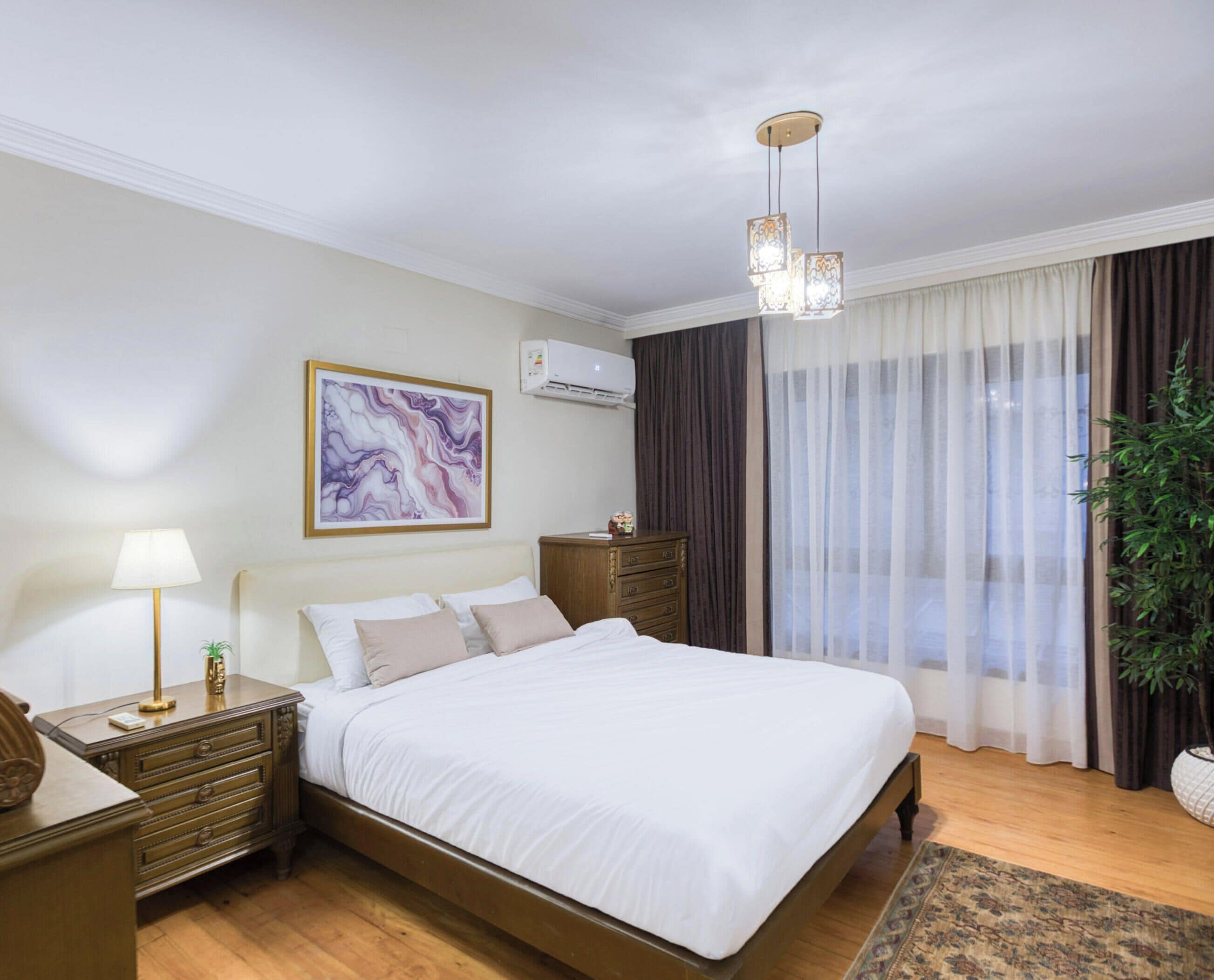 Apartamento luxo | Cofres nos quartos, Wi-Fi de cortesia