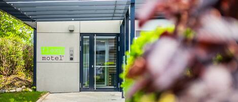 Façade de l’hébergement