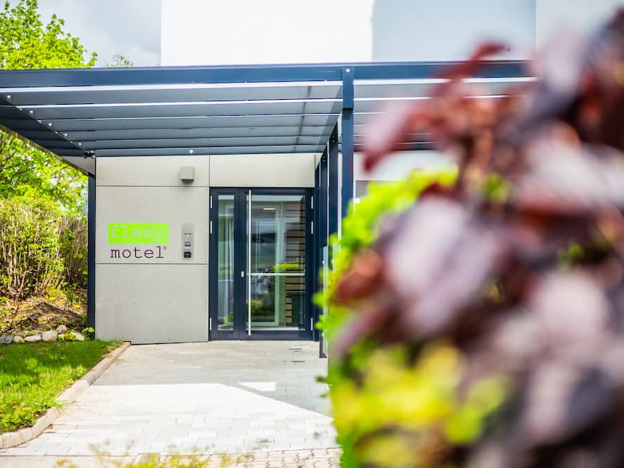 Voorkant van accommodatie