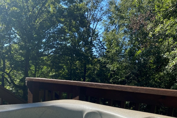 Idromassaggio all'aperto