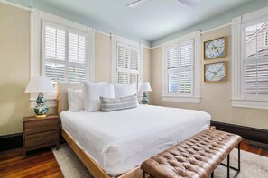 4 bedrooms, iron/ironing board, travel crib, WiFi
