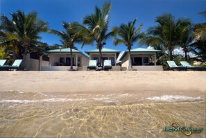 Front of property - JJEM Cabanas (Placencia)