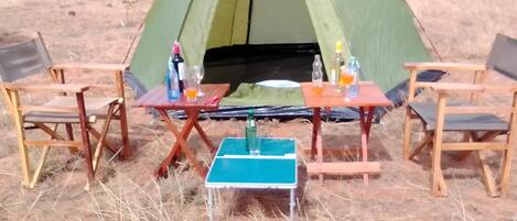 Kabin | Tempat makan outdoor