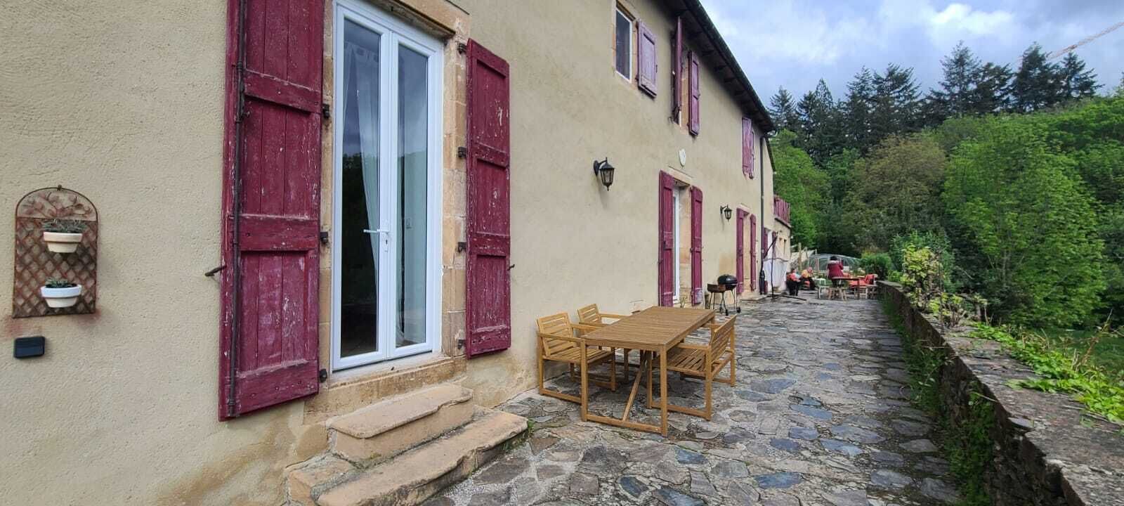 Cottage Confort, salle de bains attenante, vue montagne (Ciboulette) | Terrasse/Patio