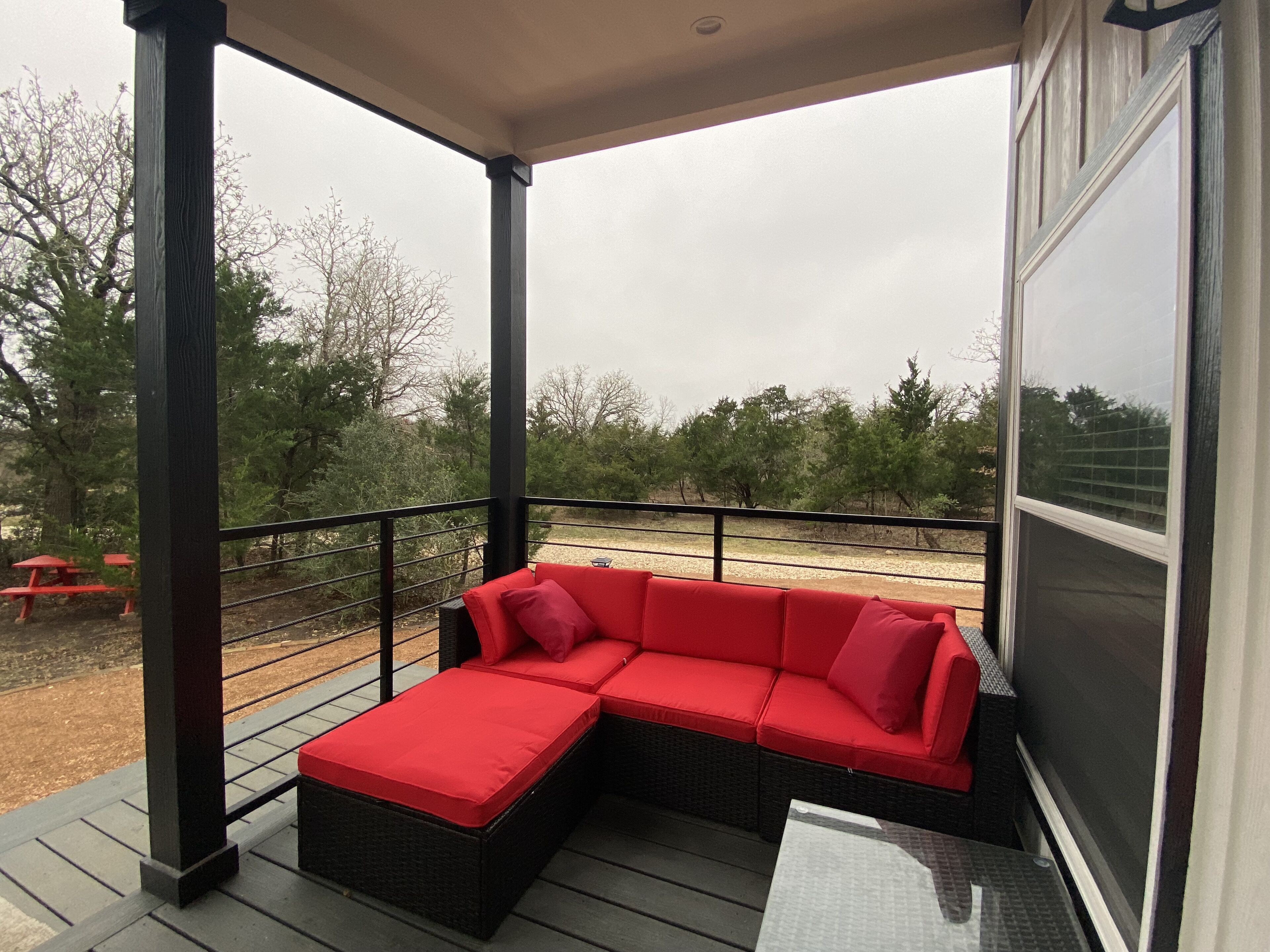 Familiehytte, privat bad (The Blackbird) | Eksteriør