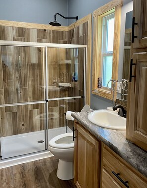 Cabin, Private Bathroom, Park View (The Wyldwood) | Bathroom - Outcast Landing - A Fisherman's Paradise (Cedar Creek)