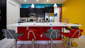 Townhouse, 5 kamar tidur | Dapur pribadi