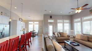 Flat-screen TV, offices