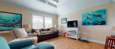 Televisión, oficina