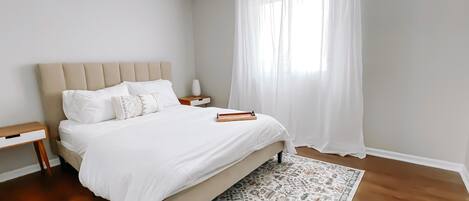 2 makuuhuonetta, ilmainen Wi-Fi, vuodevaatteet