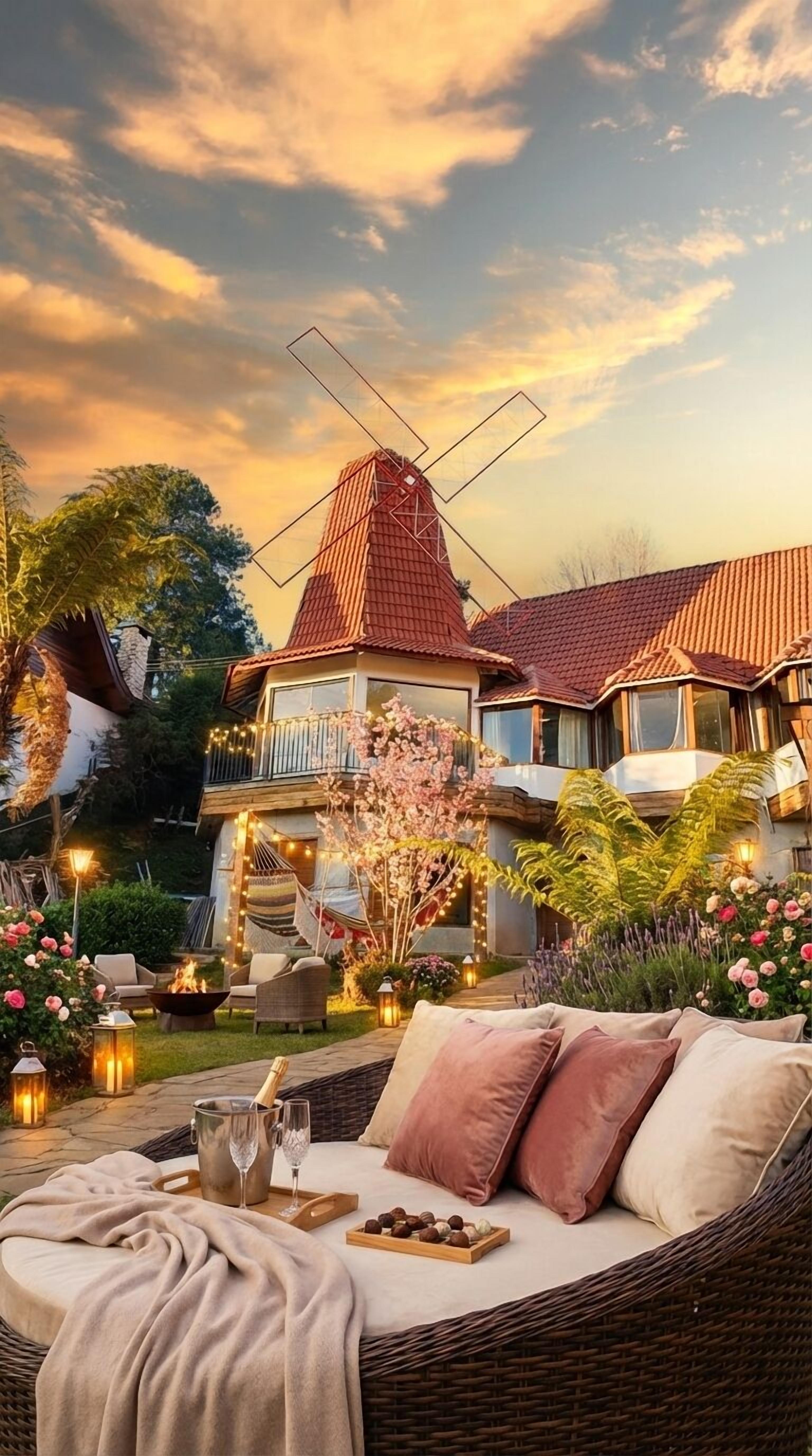 Fachada da propriedade