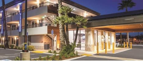 Façade de l’hébergement