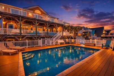 Dolphin Watch - 7Br - Oceanfront - Pool/Hot Tub
