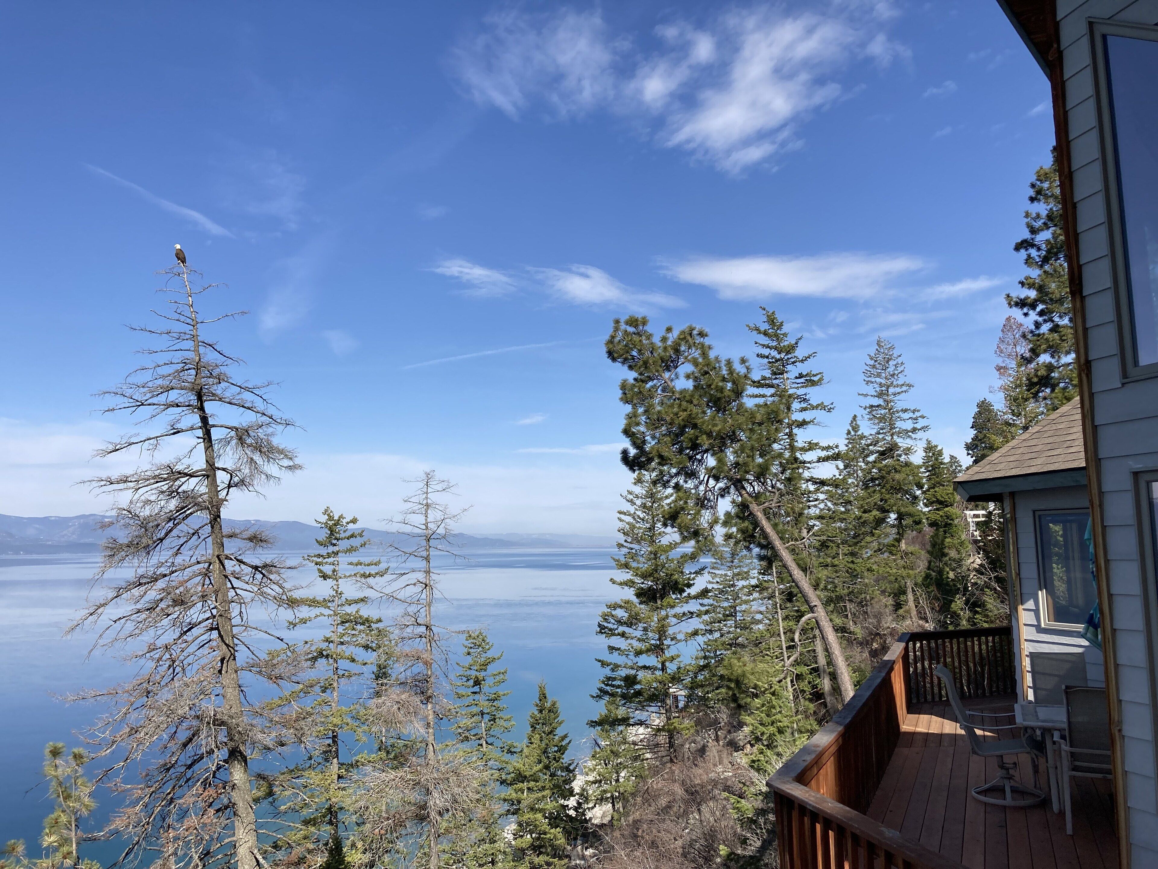 Utsikt fra overnattingsstedet