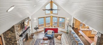 Fill your soul w/ 400' of PRIVATE waterfront w/ dock, lift, diving board & more!