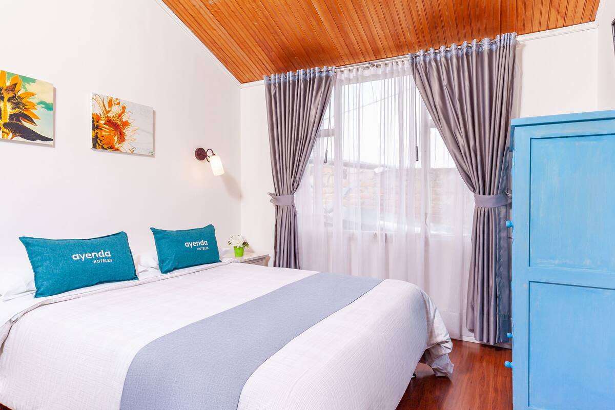 Kamar Double | Seprai antialergi, kedap suara, Wi-Fi gratis, dan seprai linen