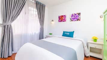 Habitación individual | Ropa de cama hipoalergénica, sistema de insonorización, wifi gratis