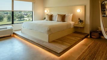 Habitación Deluxe | Ropa de cama de alta calidad y caja de seguridad en la habitación 