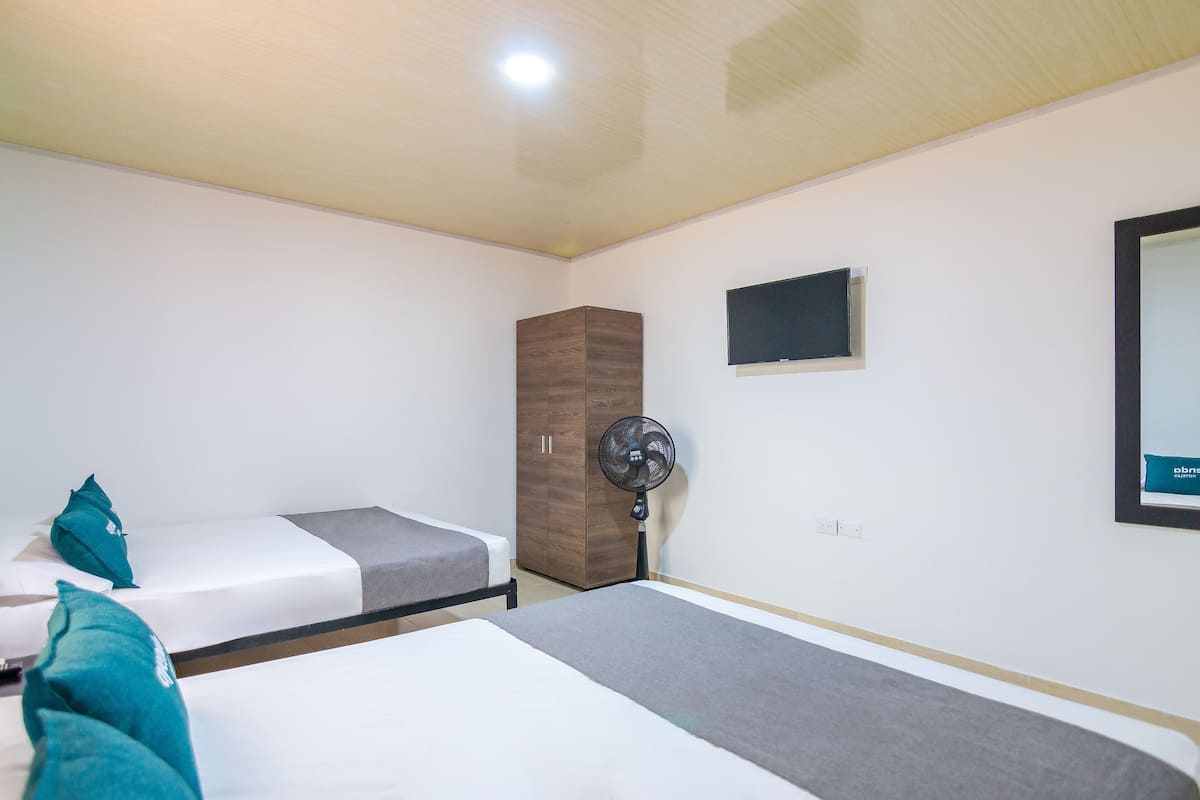 Vierbettzimmer | Allergikerbettwaren, kostenloses WLAN, Bettwäsche