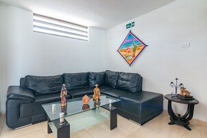 Sala de estar en el lobby