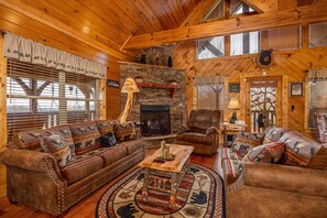 Living room - Cloud 9 (Sevierville)