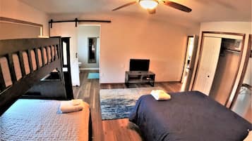 4 sovrum, strykjÀrn/strykbrÀda, gratis wi-fi och sÀngklÀder