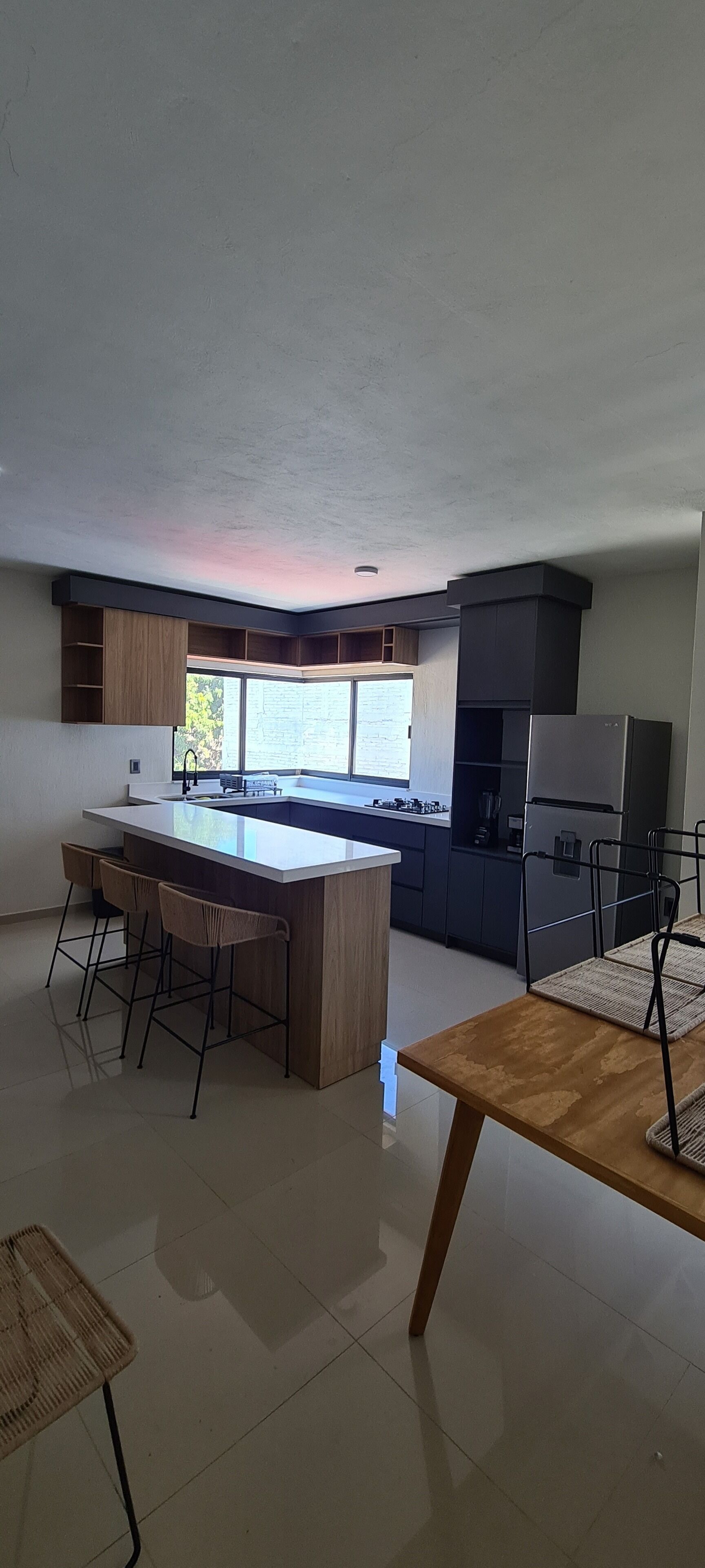 luxury villa, 3 bedrooms, private pool | private kitchen