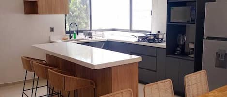 Luxury Villa, 3 Bedrooms, Private Pool | Private kitchen