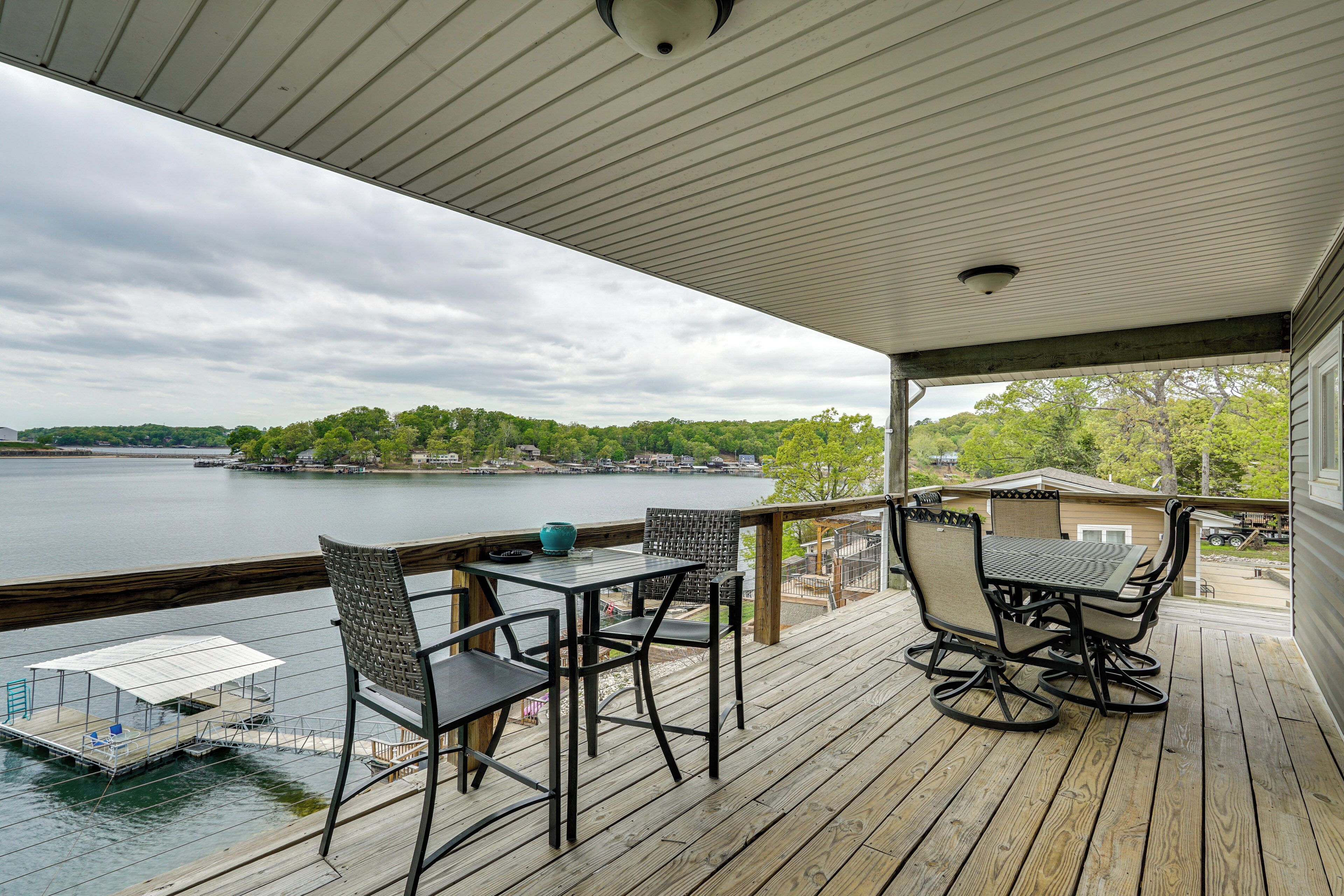 Stunning Eldon Retreat w/ Private Dock + Views!