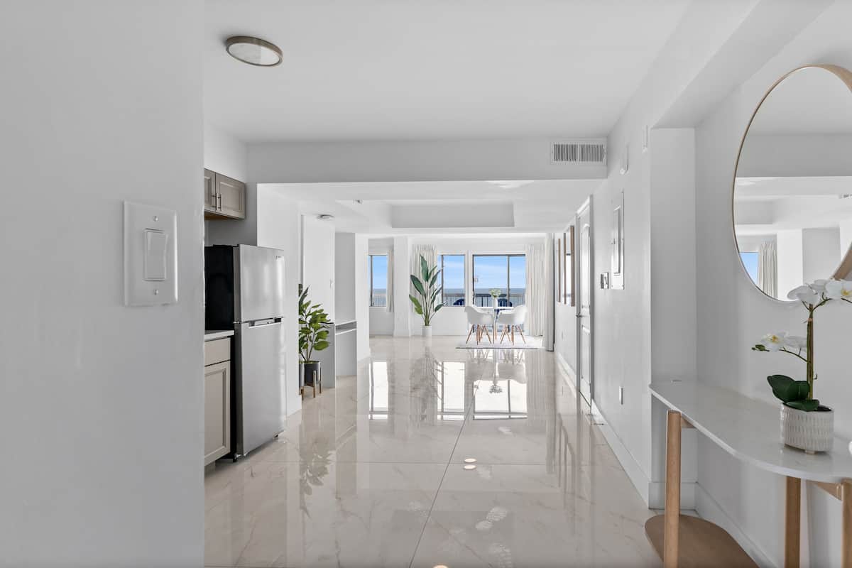 Premium-Penthouse, 2 Schlafzimmer, Küche, Meerblick