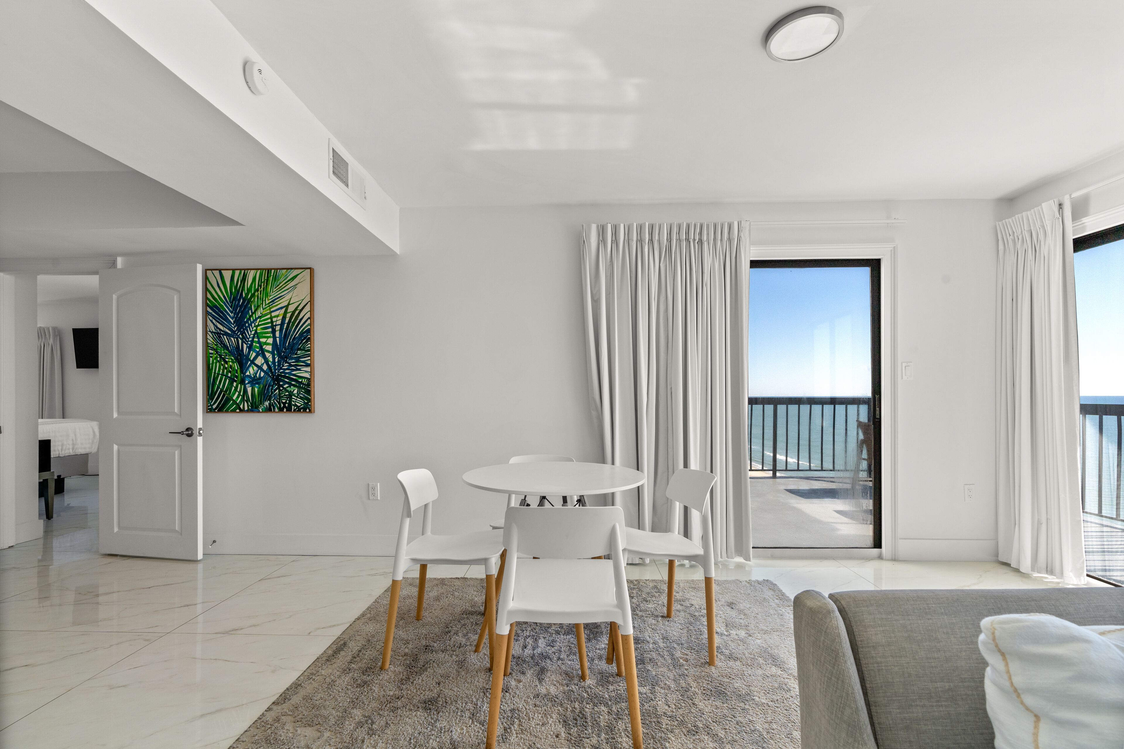 premium penthouse, 2 bedrooms, kitchen, ocean view | dining room