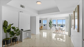 Premium Penthouse, 2 Bedrooms, Kitchen, Ocean View | Individually furnished, iron/ironing board, free WiFi, bed sheets at Grande Beach Resort