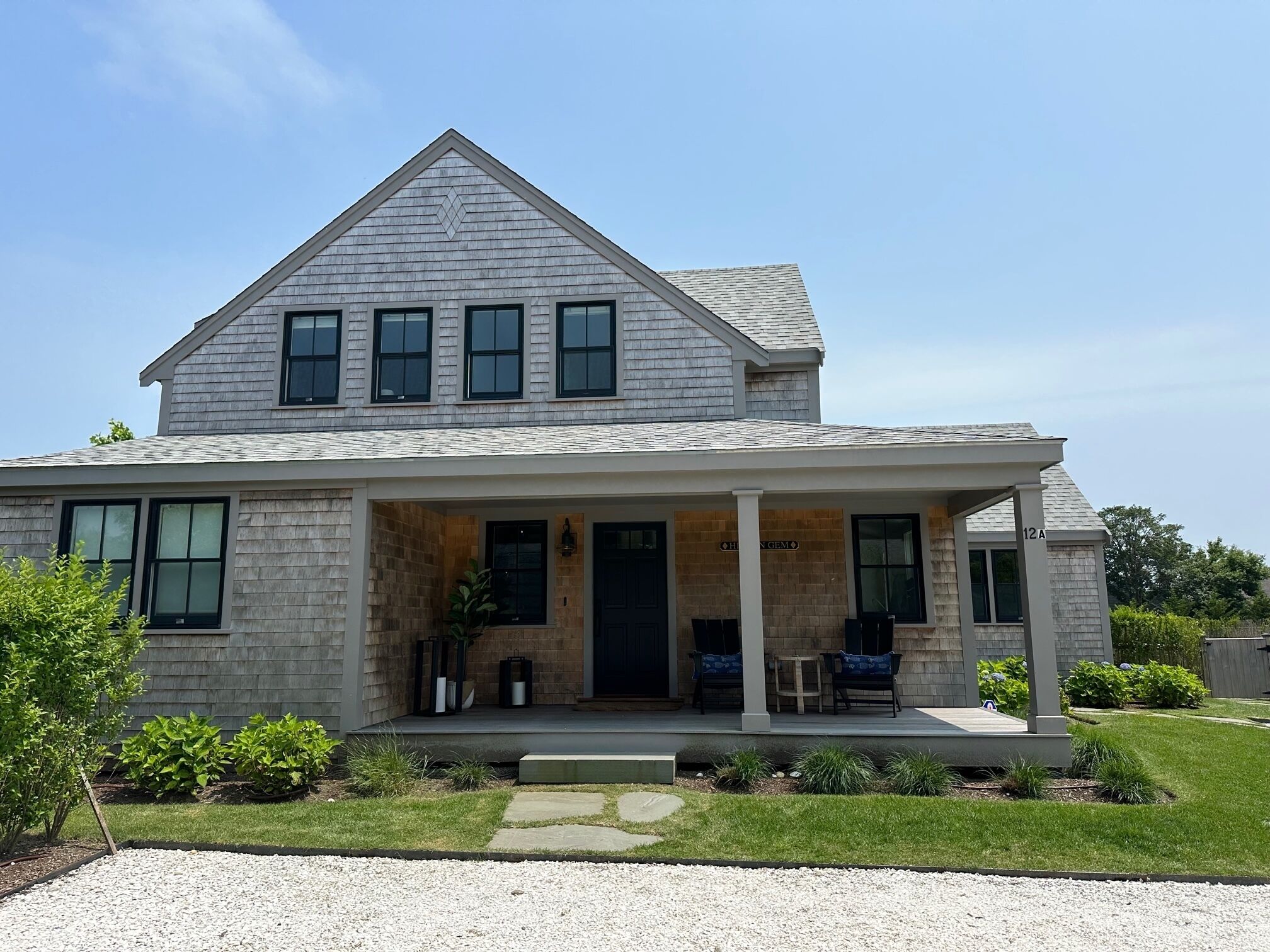Well-appointed Nantucket home with heated pool close to the beach