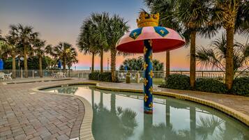 Indoor pool, outdoor pool