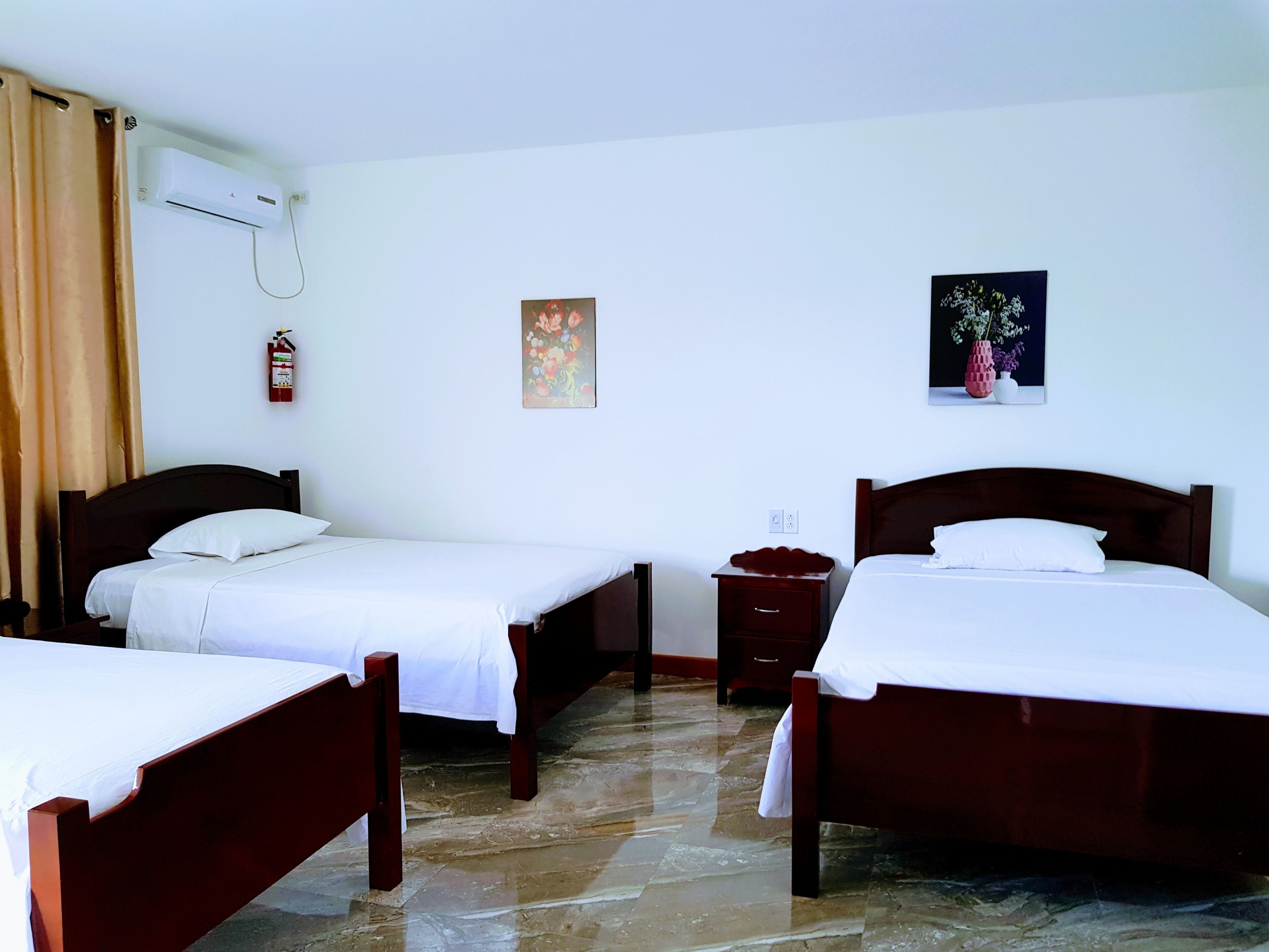Blackout drapes, iron/ironing board, free WiFi, bed sheets
