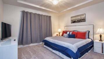 4 間睡房、熨斗/熨衫板、可攜式嬰兒床、免費 Wi-Fi