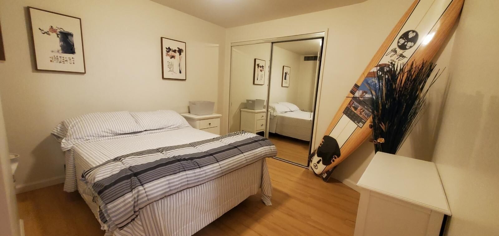 3 bedrooms, desk, iron/ironing board, free WiFi