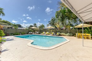 Außenpool, beheizter Pool