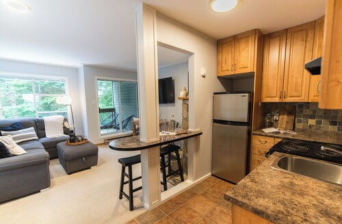 Whistler Creekside Condo. Extremely close to gondola for skiing and bike park access.