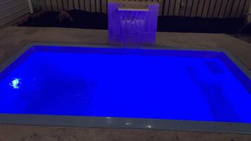 Enjoy a refreshing swim in our pool surrounded by a spacious deck.